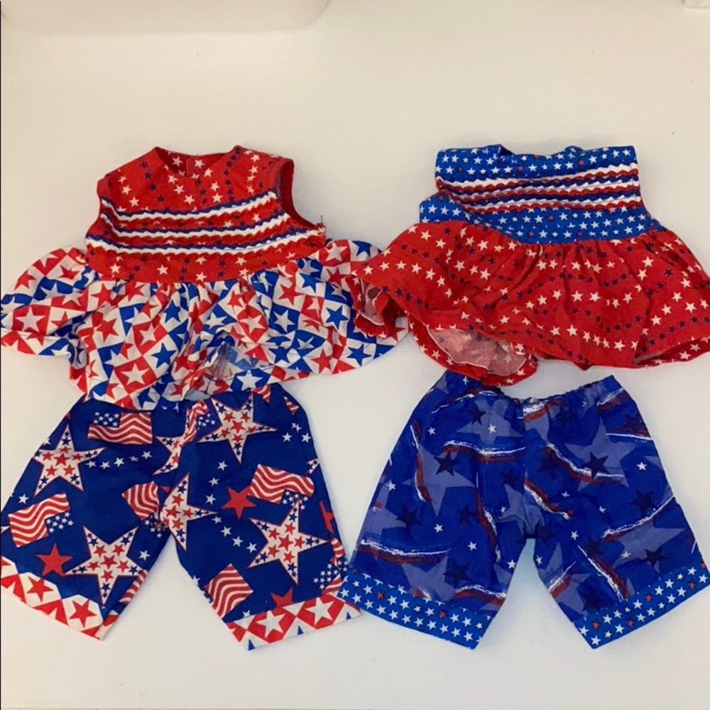 AG/ Bitty Baby- Mix & Match 4th of July Outfits